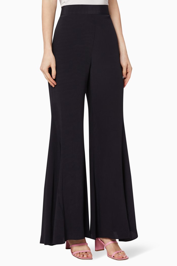 

Strike Wide-Leg Pants, Black