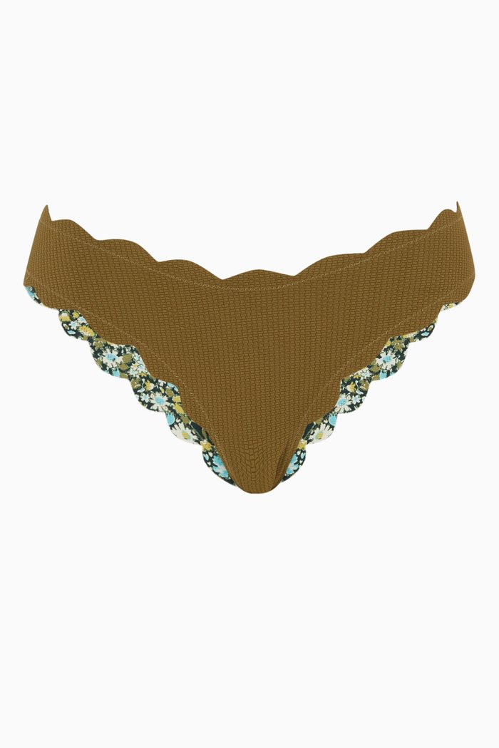 

High Antibes Bottoms in Stretch Nylon, Green