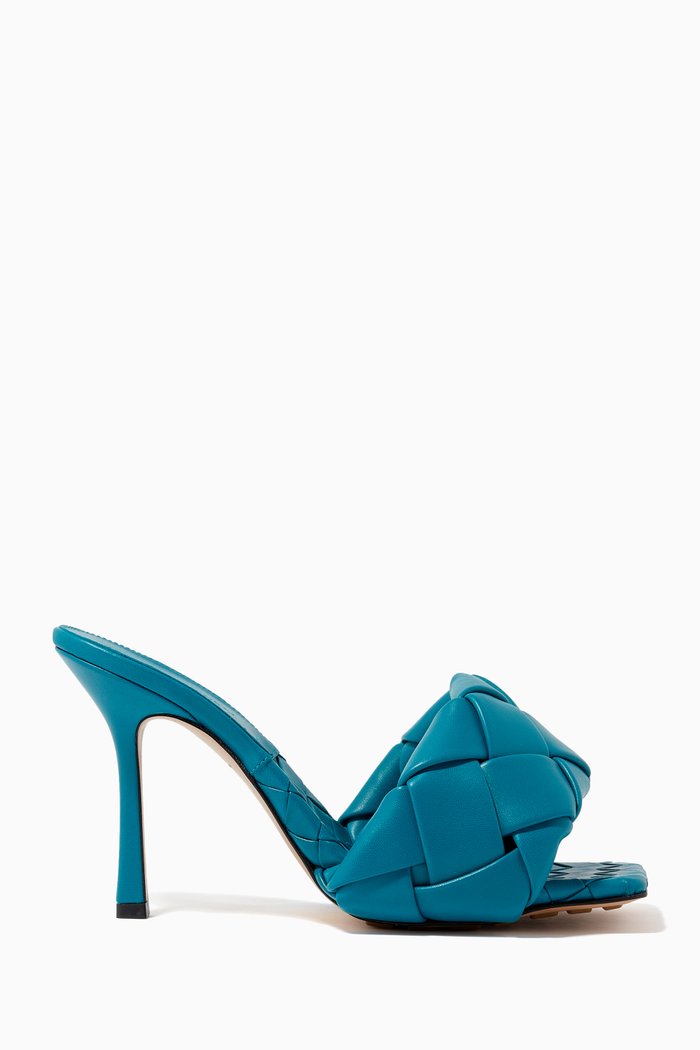 

The Lido Mule Sandals in Nappa, Blue