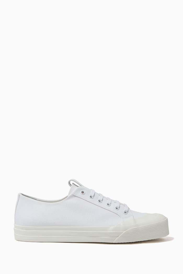 

Sneakers in Cotton Canvas, White