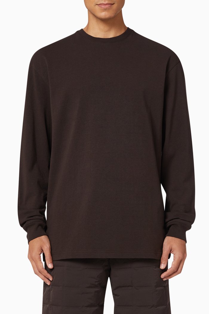 Classic Light Cotton T-shirt, Brown