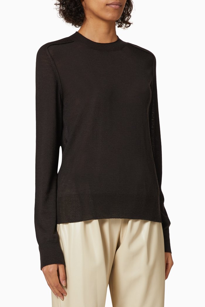 

Super Fine Cashmere Sweater, Brown