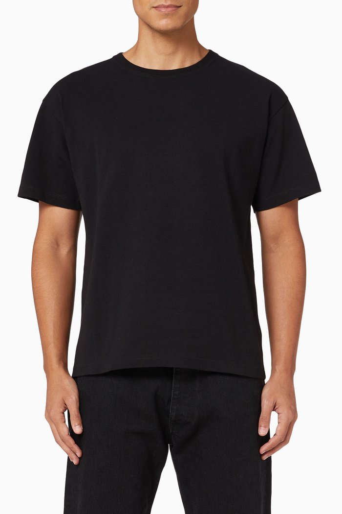

Classic Light Cotton T-shirt, Black