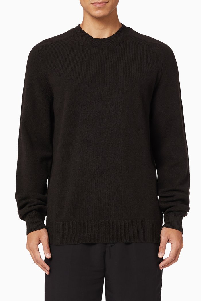 

Wool Knit Sweater, Brown