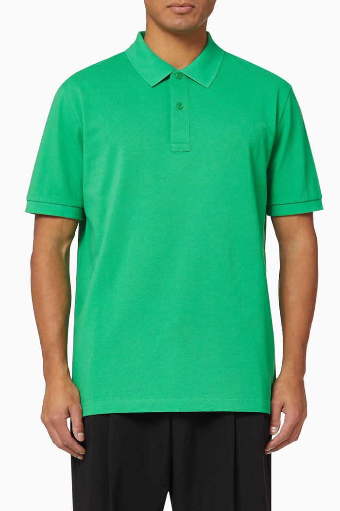 

Classic Cotton Piqué Polo, Green