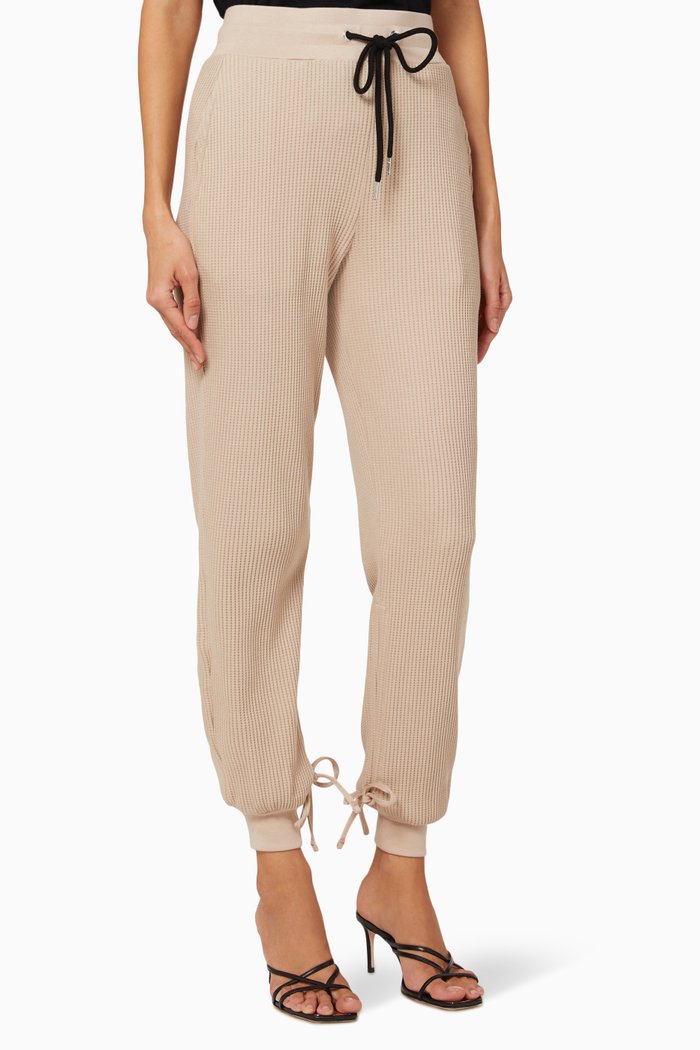 

Ribbed Joggers, Neutral