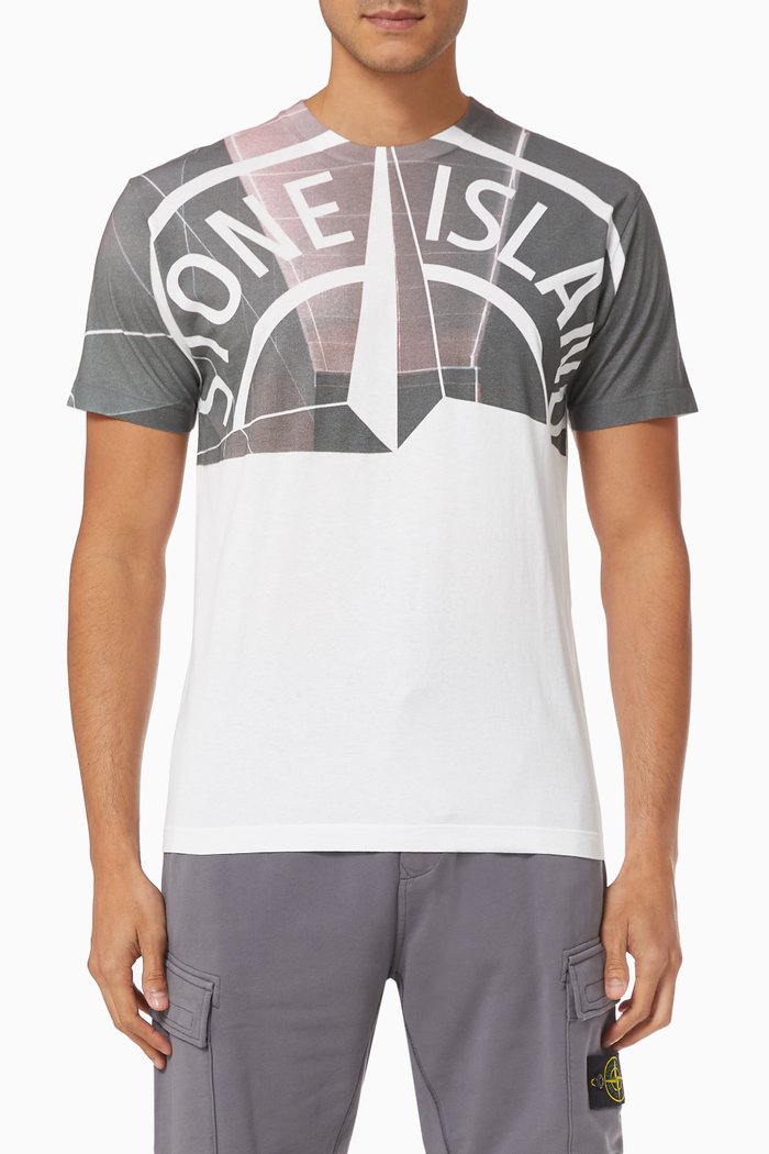 

Logo T-shirt in Jersey, White