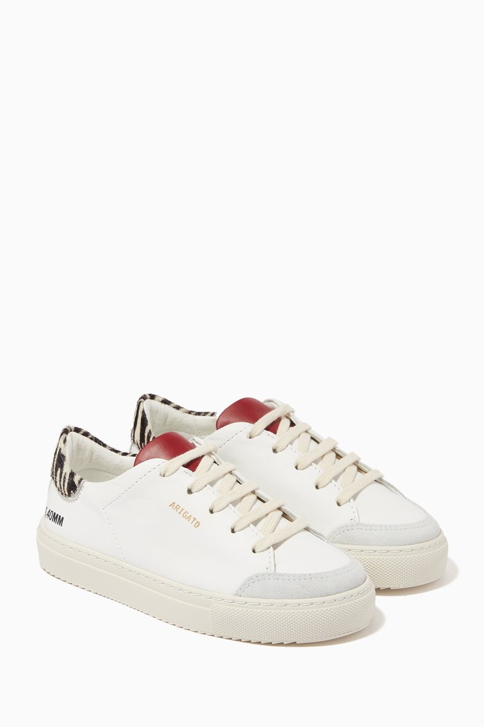 

Clean 90 Triple Zebra Sneakers in Leather, White