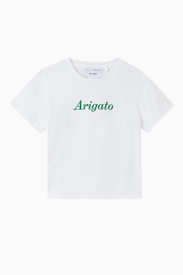

Script Logo Jersey T-shirt, White