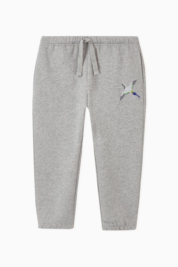 

Metallic Bee Bird Sweatpants, Grey