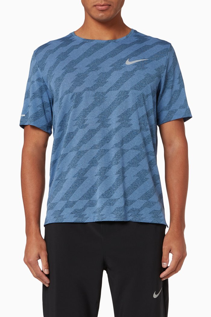 

Nike Dri-FIT Miler Future Fast T-Shirt, Blue