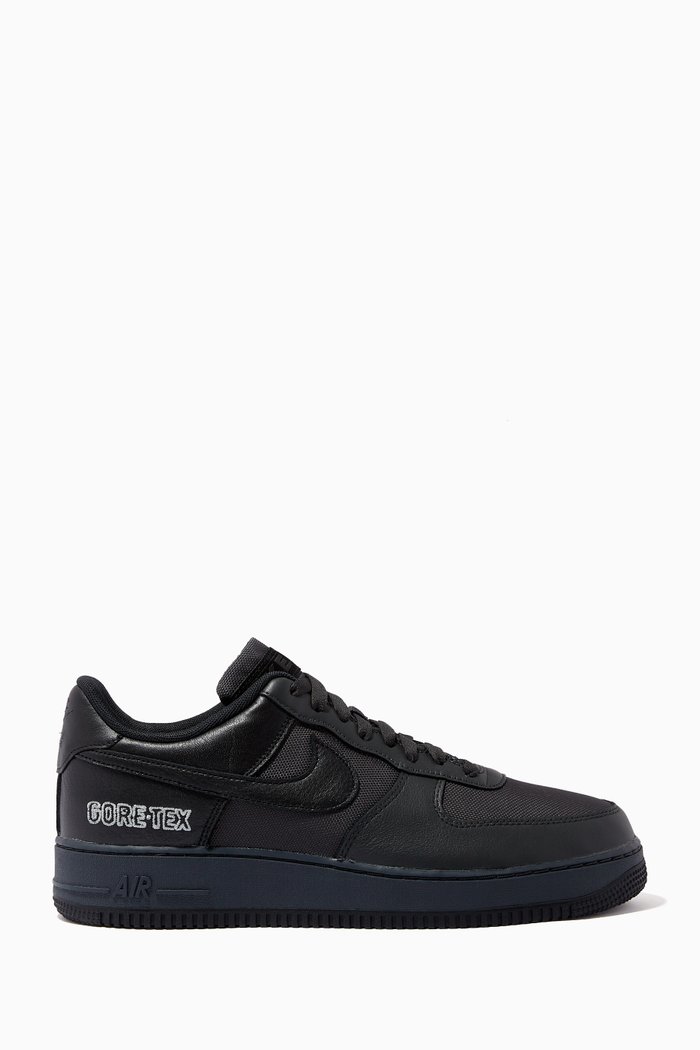 

Air Force 1 GTX Sneakers in Leather, Black