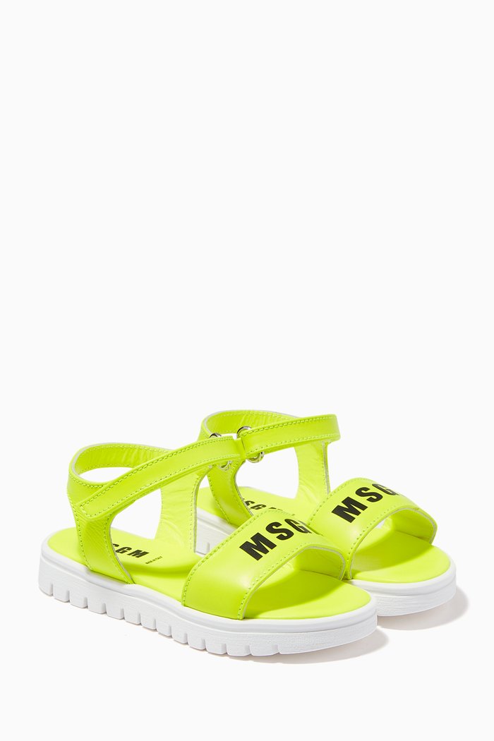 

Logo Sandals, Yellow
