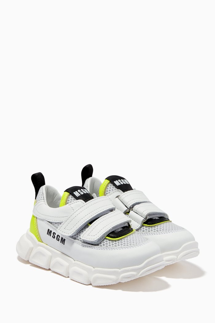 

Double Strap Sneakers, White