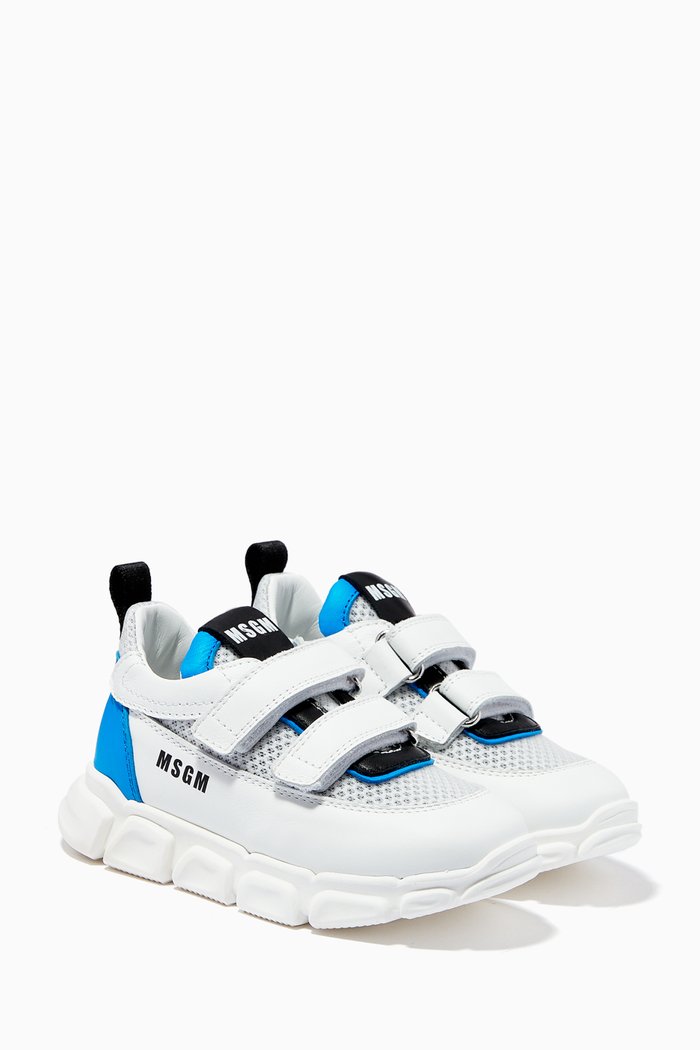 

Double Strap Sneakers, White