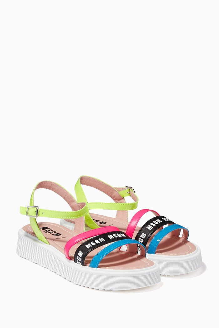 

Multicolour Strappy Sandals
