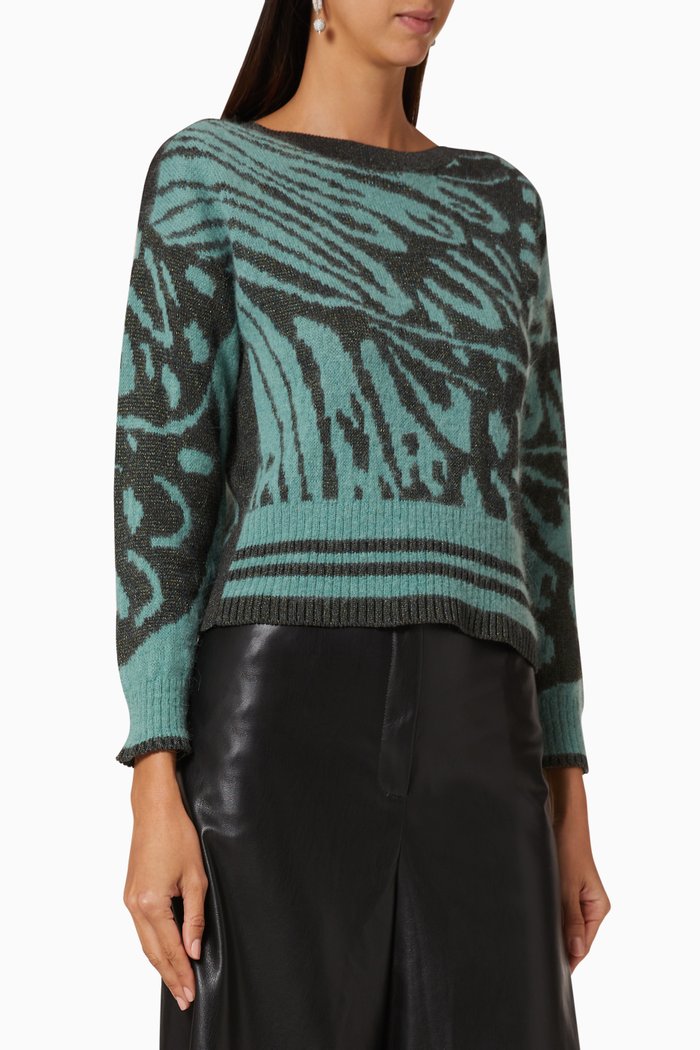 Amati Wool Sweater, Green