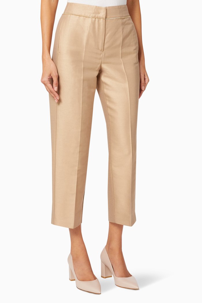

Lisetta Linen Trousers, Brown