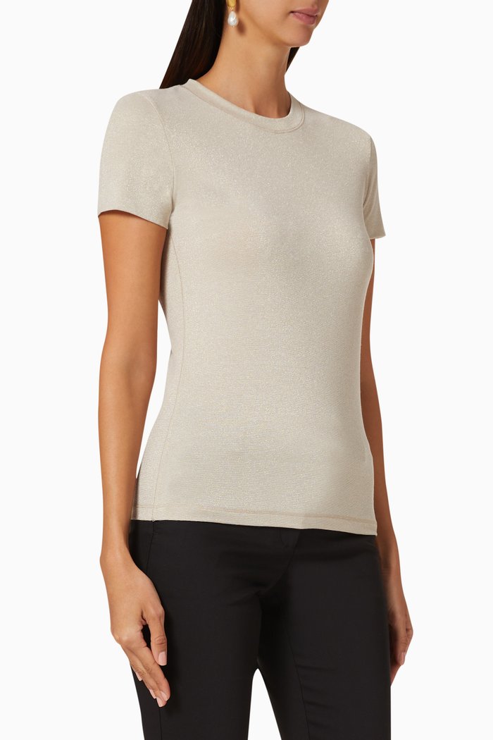 

Segovia Lurex T-Shirt, Gold