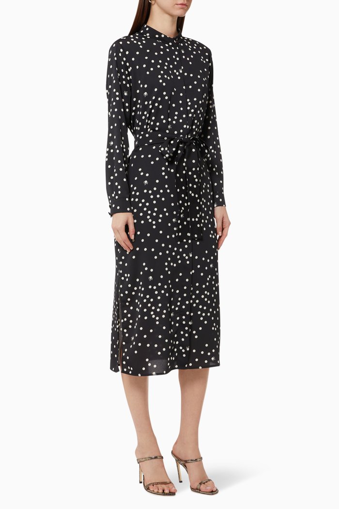 

Queen Belted Dress, Black
