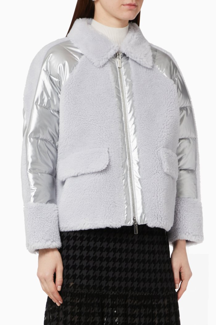 

Pelago Laminated Padded Jacket, Grey