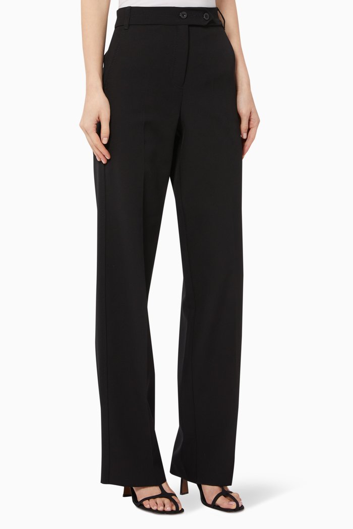 

Ciass Straight Fit Pants, Black