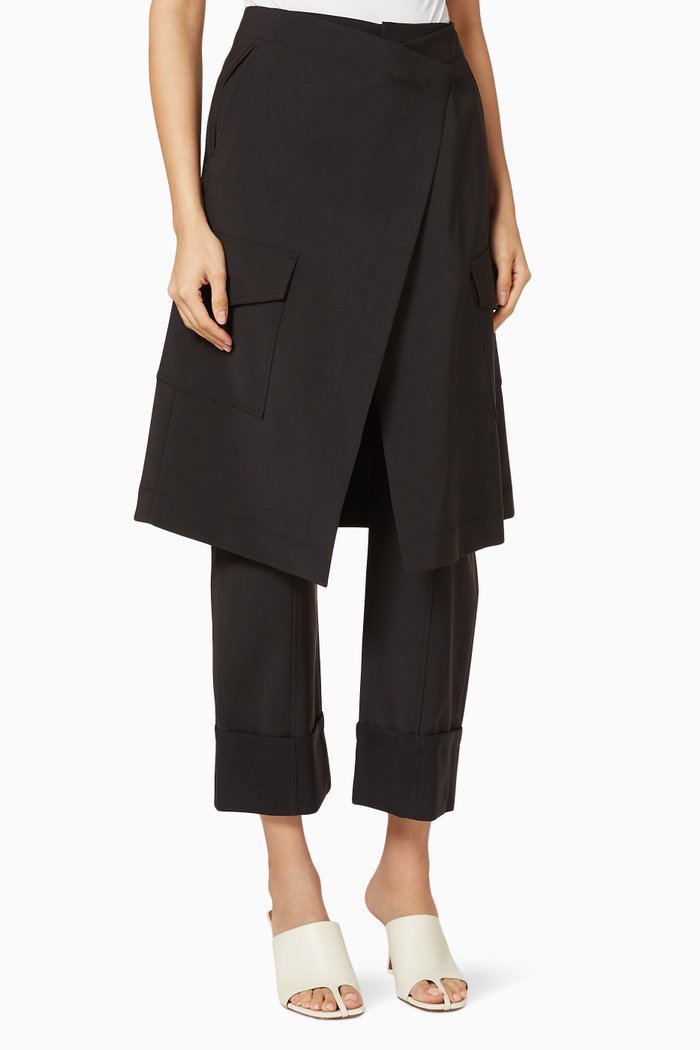 

Chelsea Skirt Pant, Black