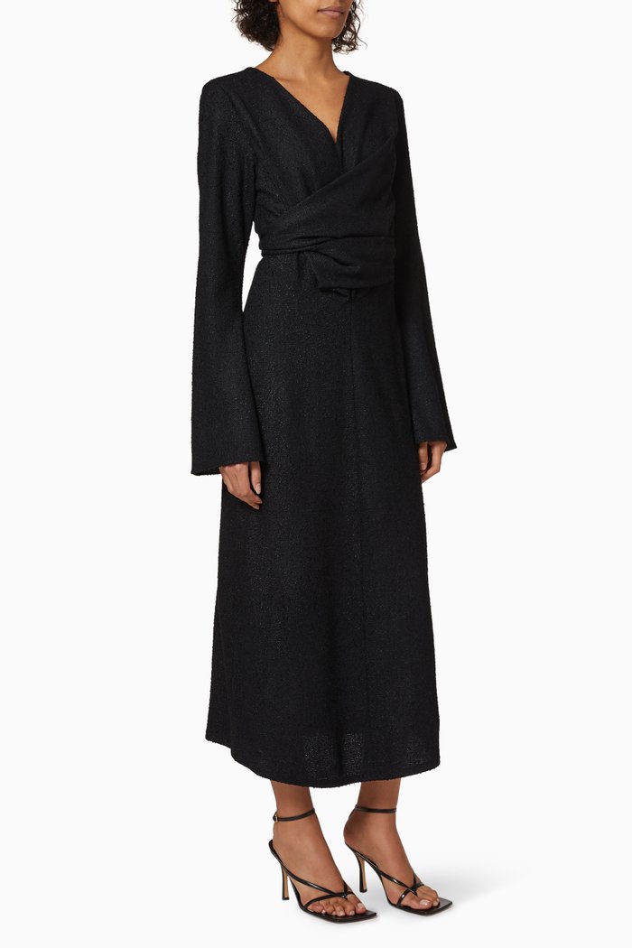 

Yvette Wool Dress, Black