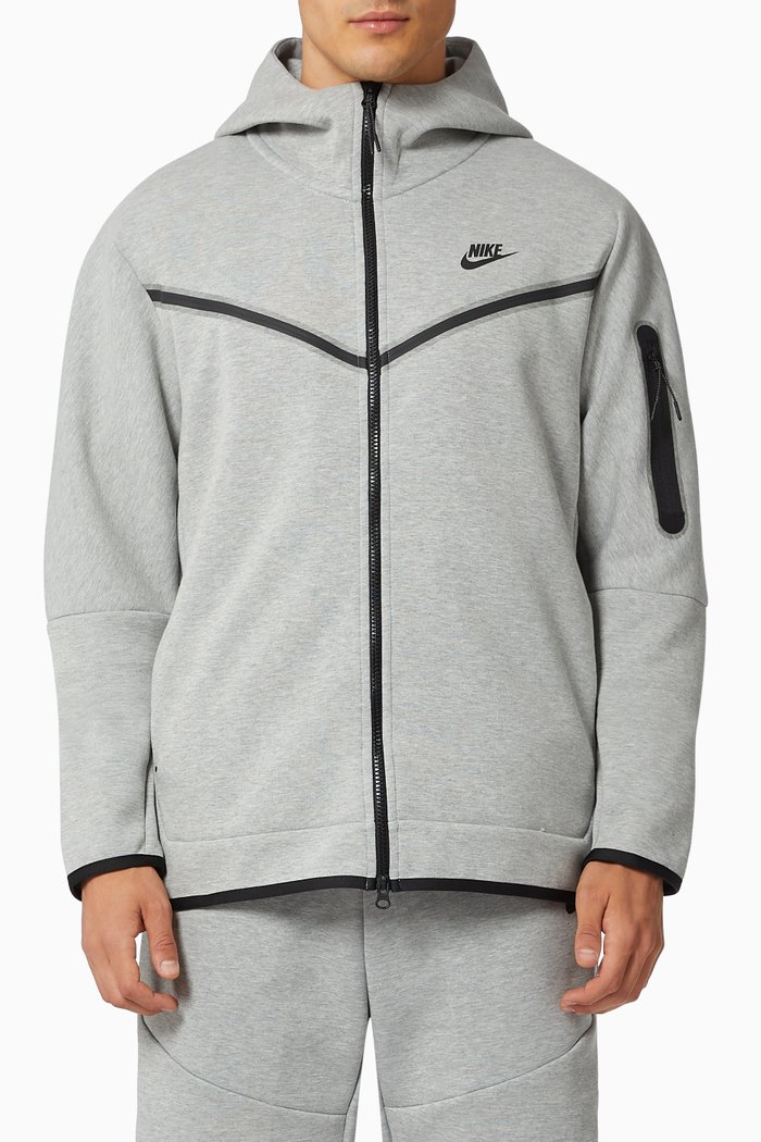 

Sportswear Tech Full-Zip Hoodie, Grey
