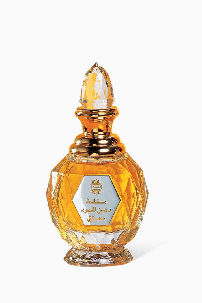 

Mukhallat Dahn Al Oudh Moattaq Eau de Parfum, 60ml, Colourless