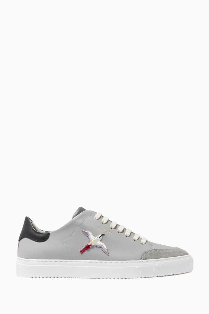 

Clean 90 Bird Sneakers in Leather, Grey