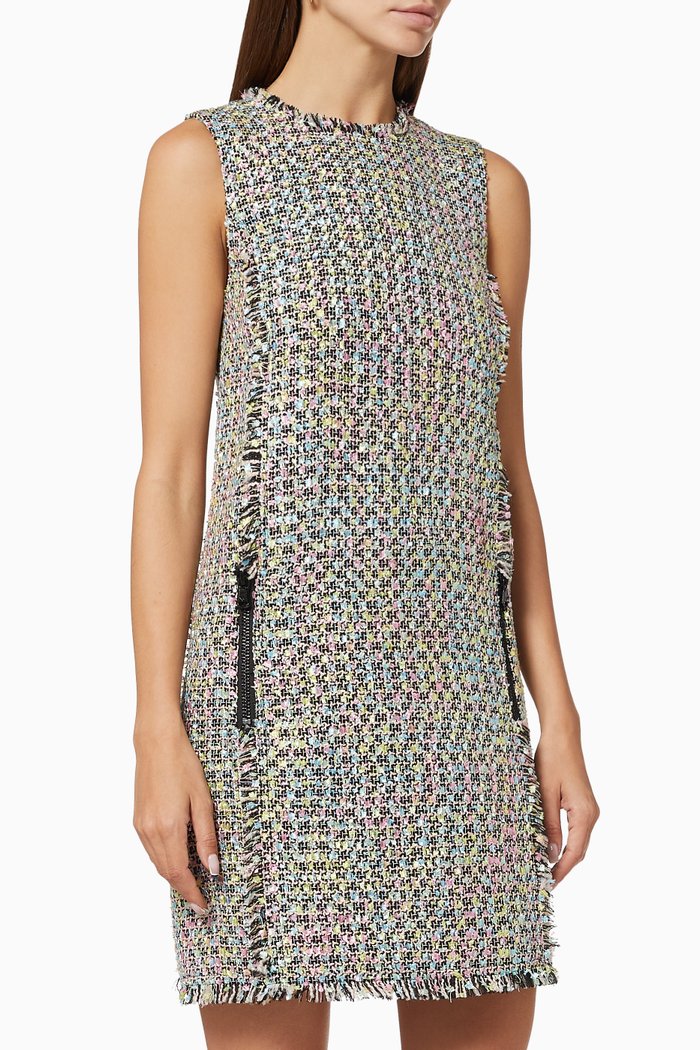 

Tweed Short Dress, Multicolour
