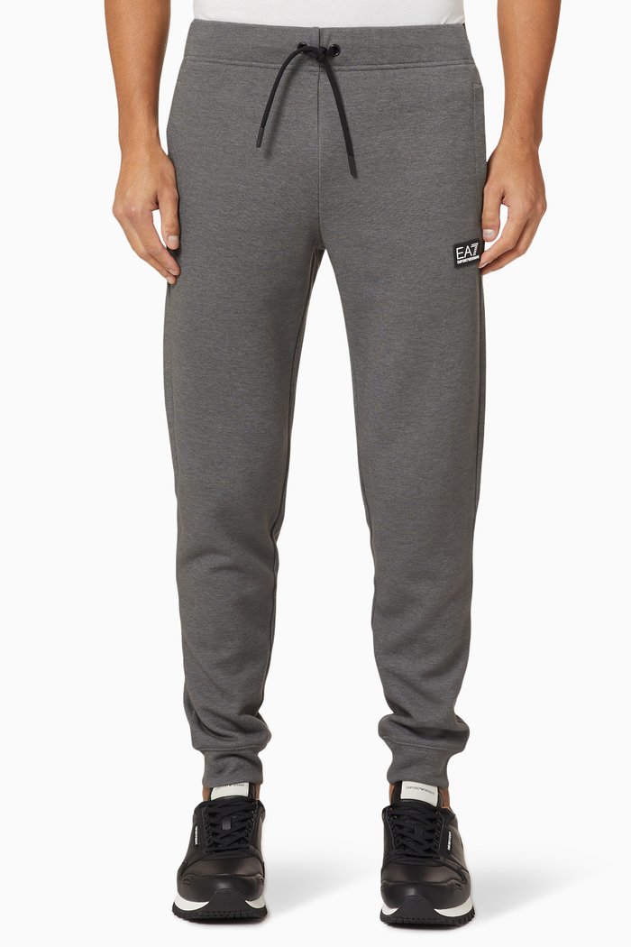 

EA7 Train Core Jersey Sweatpants, Grey