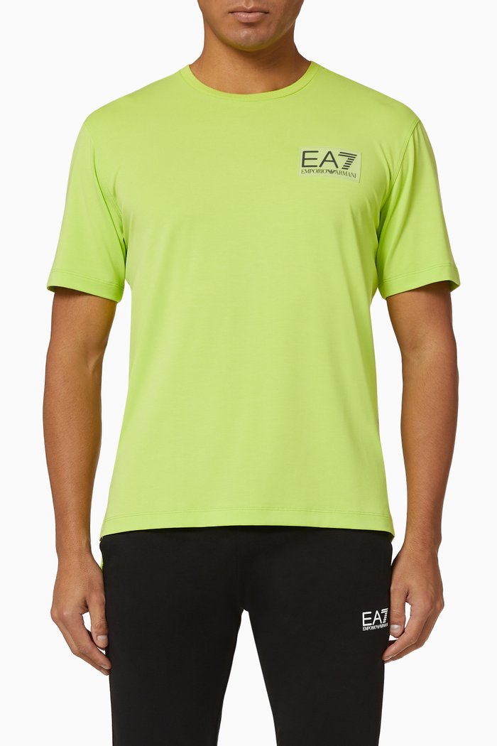 

EA7 Patch Jersey T-Shirt, Green
