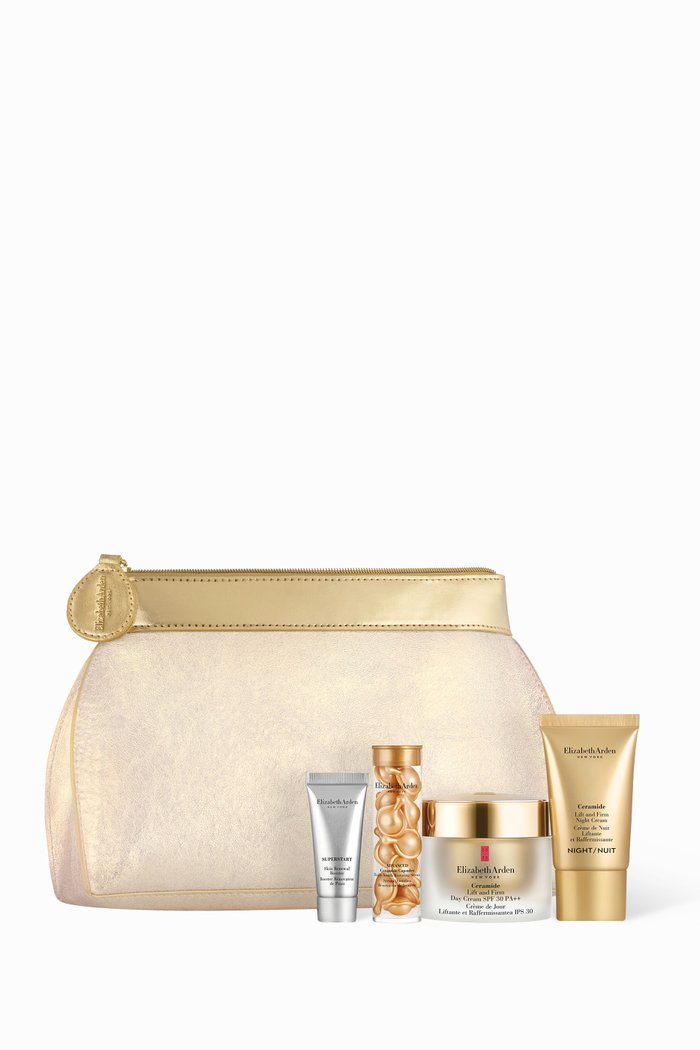 

Ceramide Lift & Firm Moisture Holiday Set, 35% Saving, Multicolour
