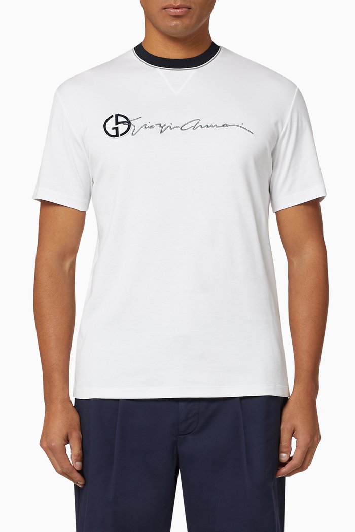 

GA Signature Jersey T-Shirt, White