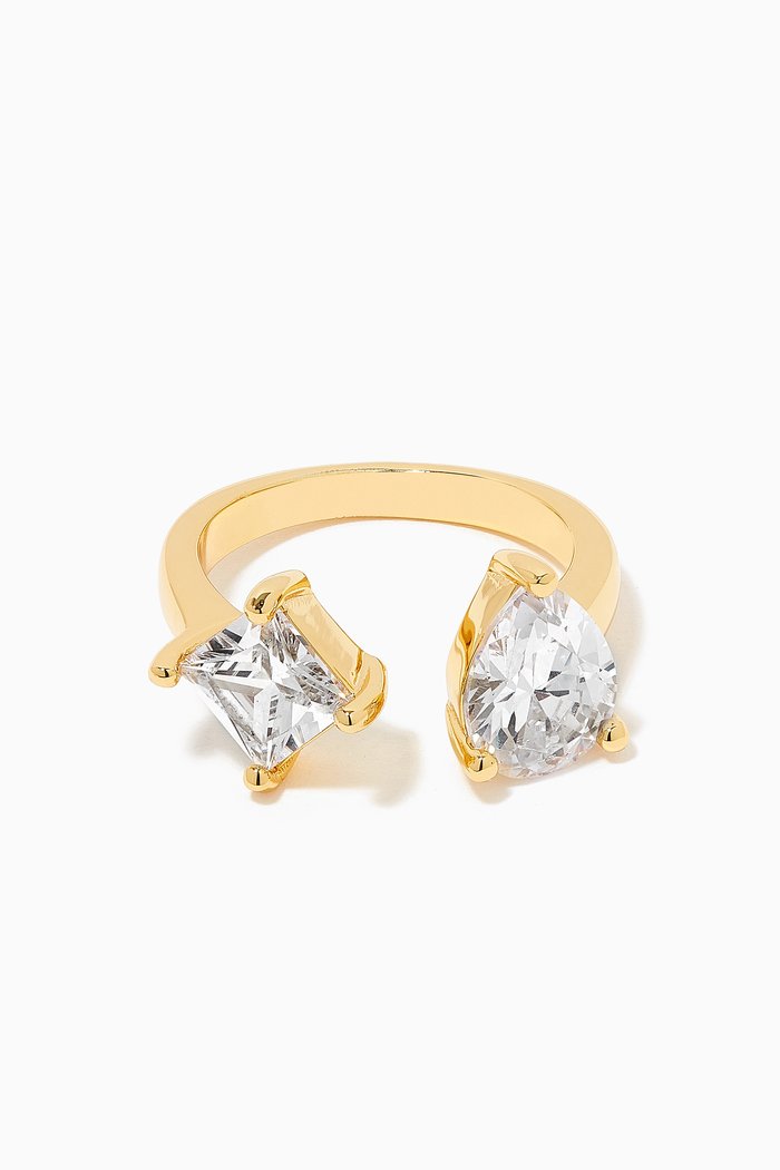 

Bijou Statement Ring, Gold