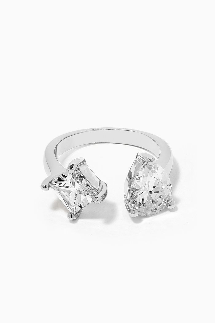 

Bijou Statement Ring, Silver
