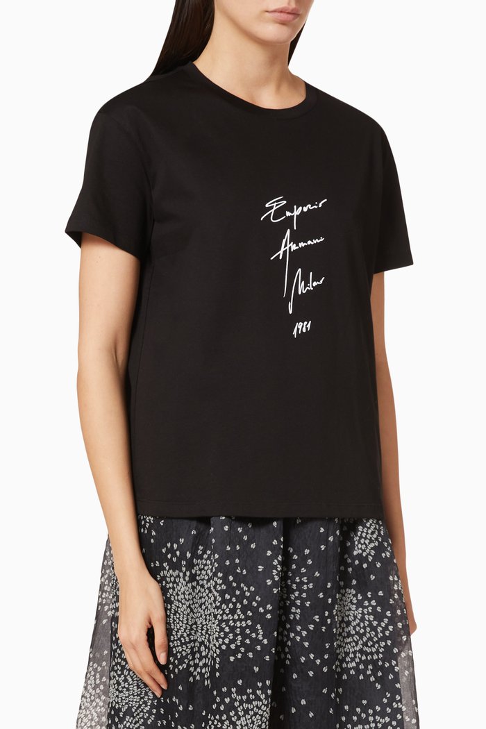 

EA Signature Jersey T-Shirt, Black
