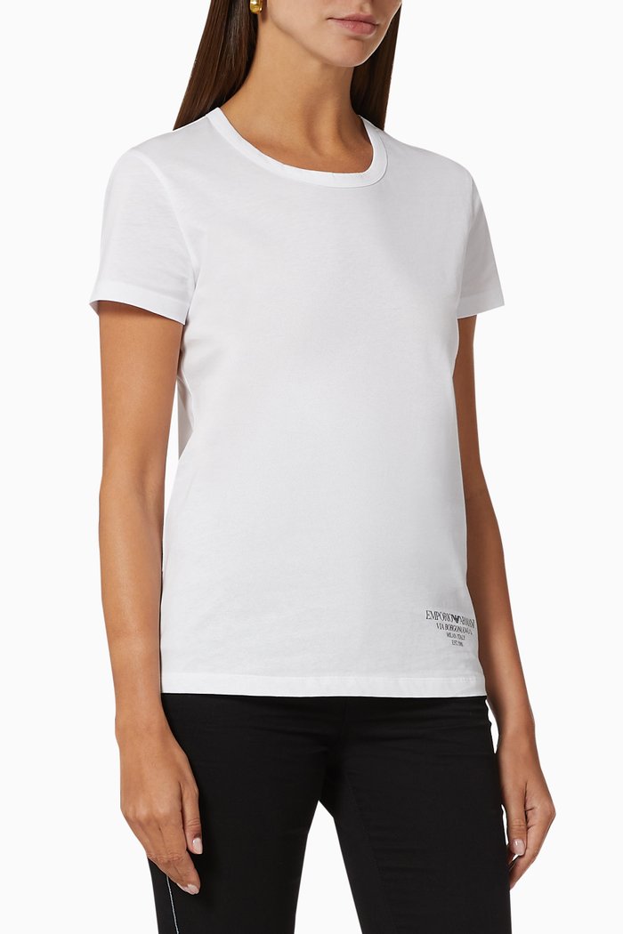 

EA Borgonuovo Jersey T-shirt, White