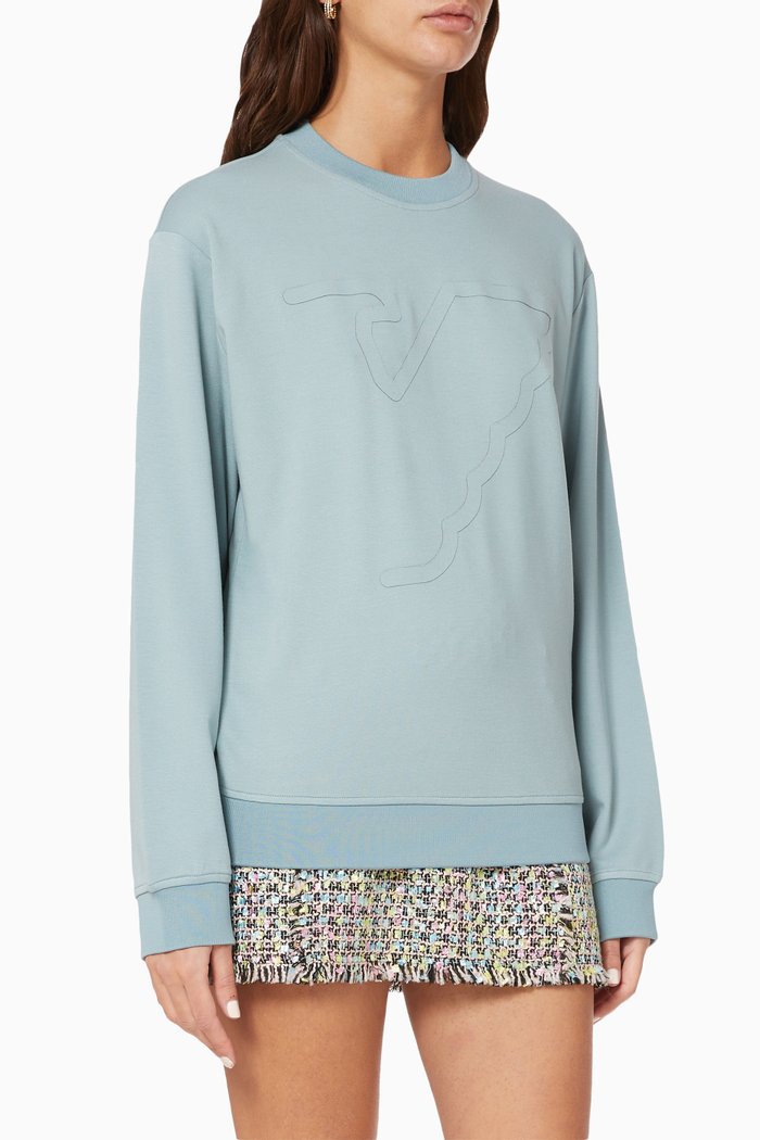 

EA Macro Eagle Jersey Sweatshirt, Green