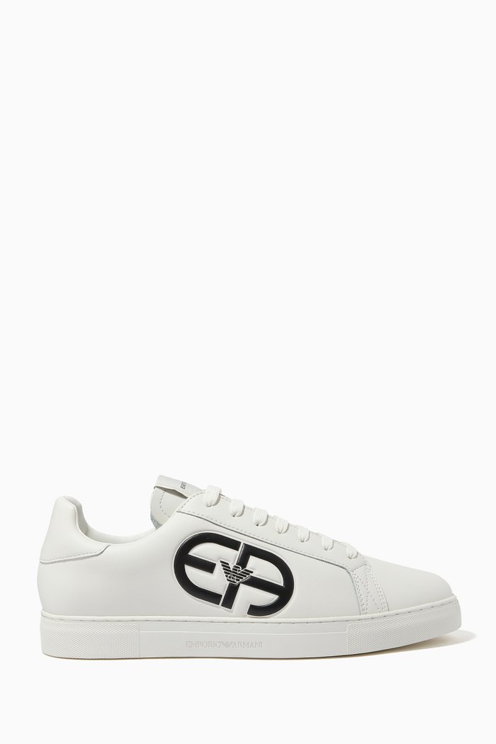 

EA Stan Sneakers in Leather, White