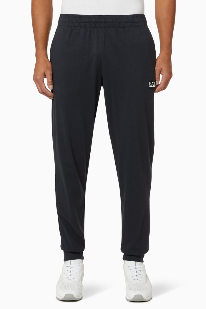 

EA7 Core Identity Jersey Sweatpants, Blue