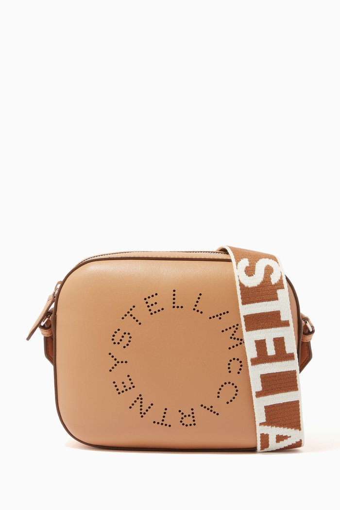

Stella Logo Mini Bag in Eco Alter Nappa, Brown