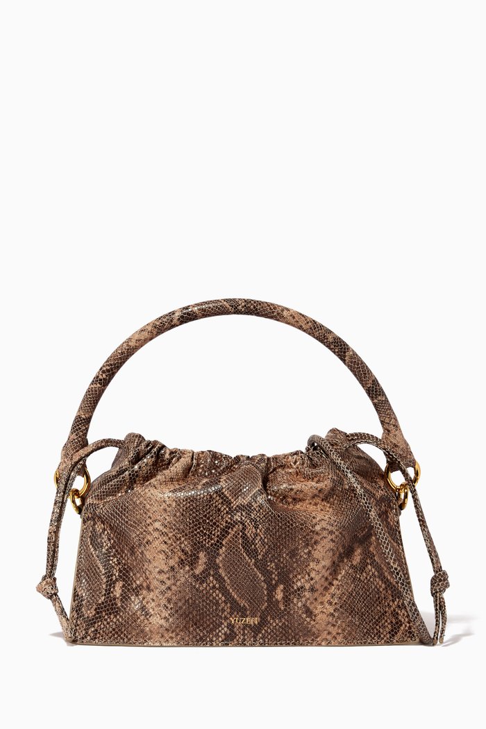 

Mini Bom Bag in Nappa Leather, Brown