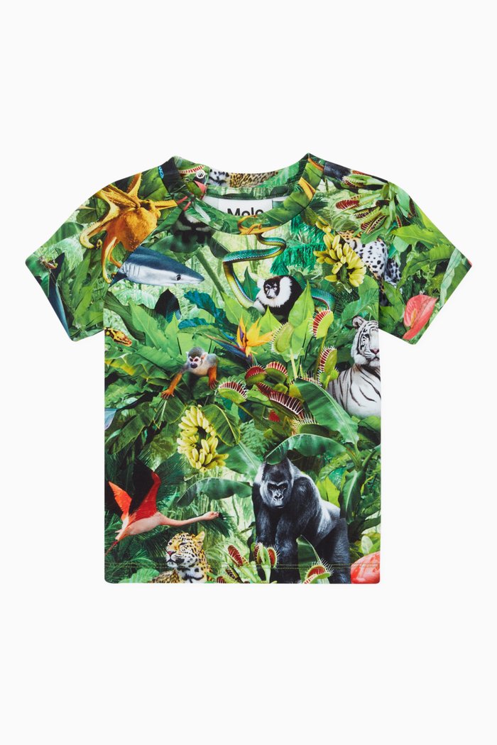

Emmett T-shirt in Organic Cotton, Green