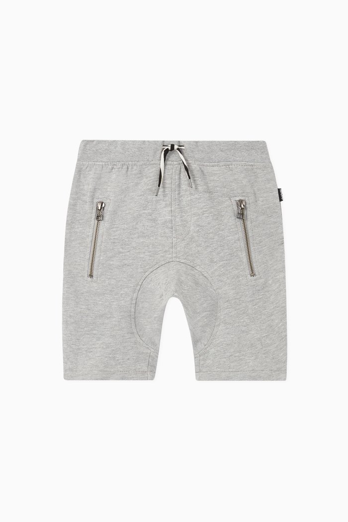 

Ashton Cotton Viscose Shorts, Grey