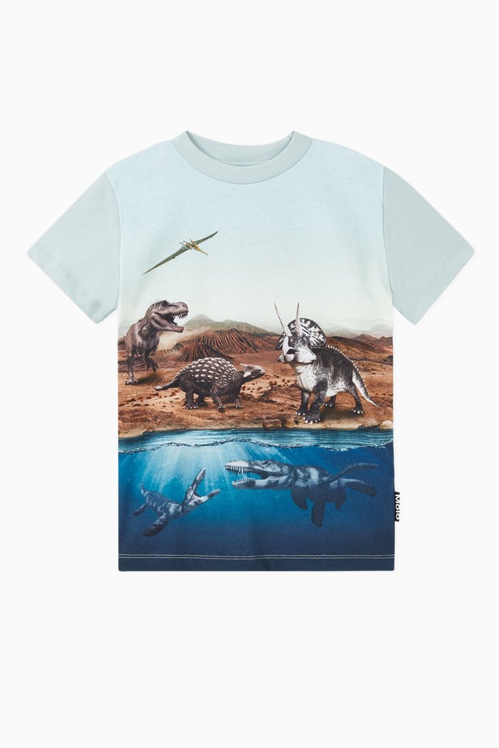 

Road Organic Cotton T-shirt, Blue