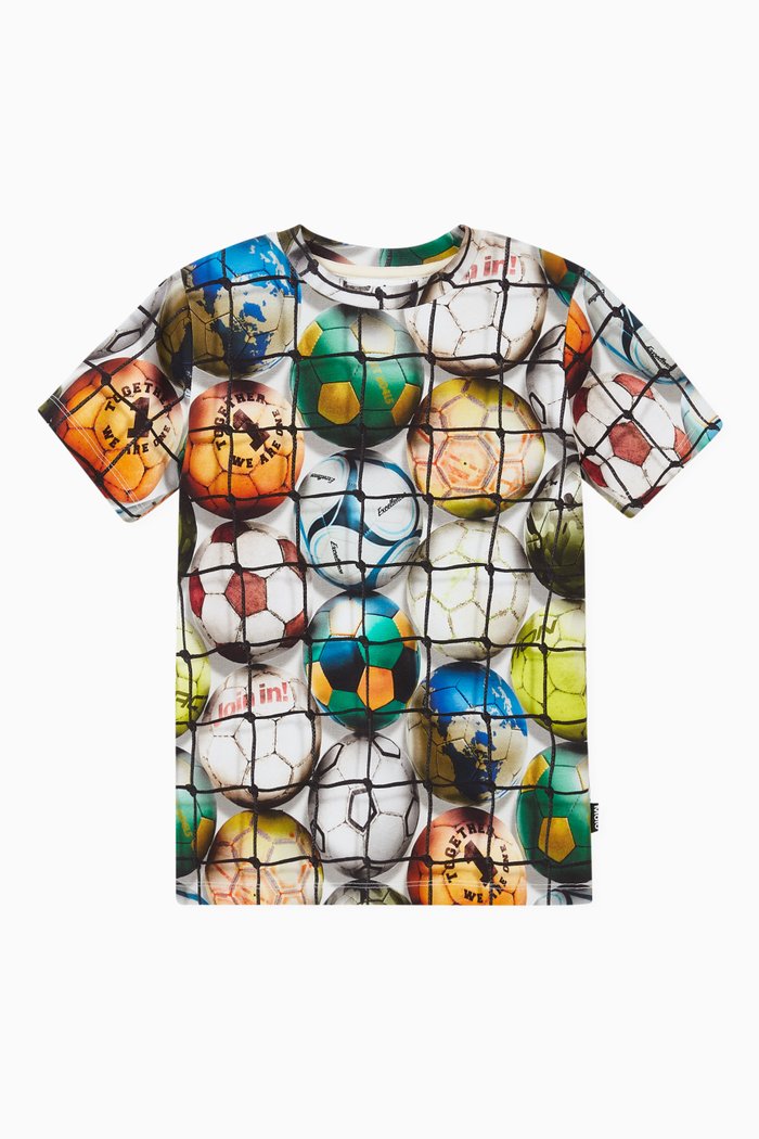 

Ralphie Organic Cotton Jersey T-shirt, Multicolour