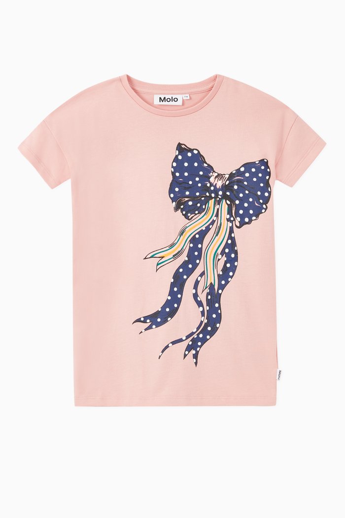 

Rilla Organic Cotton T-shirt, Pink